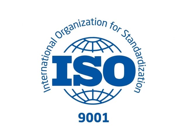 ISO 9001 certification